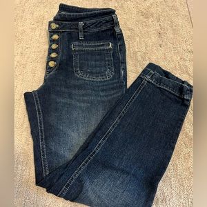 Pilcro high rise slim jean. Size 27